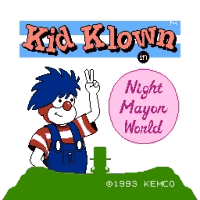 Kid Klown Title Screen